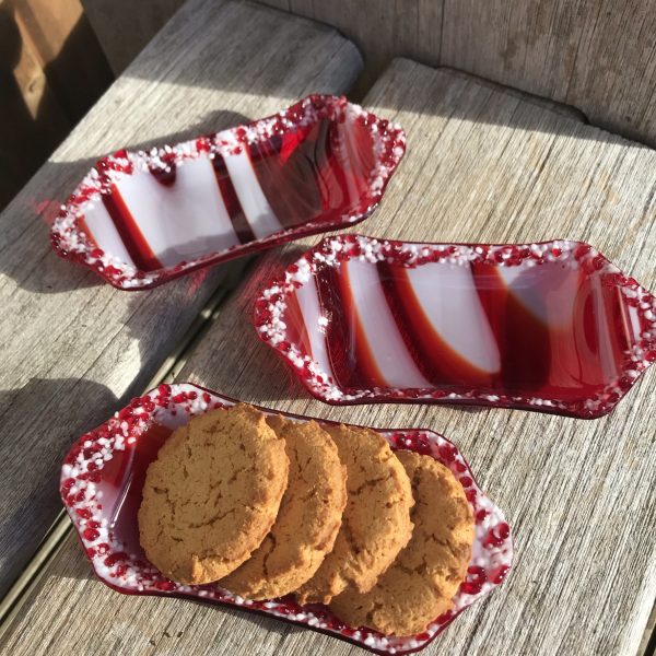 Candy Cane Cookie Dish - Image 2
