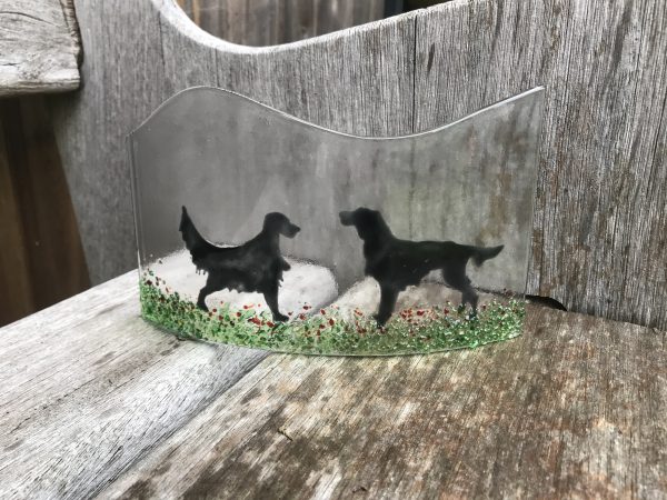 Enamel Dog Silhouette - Image 6
