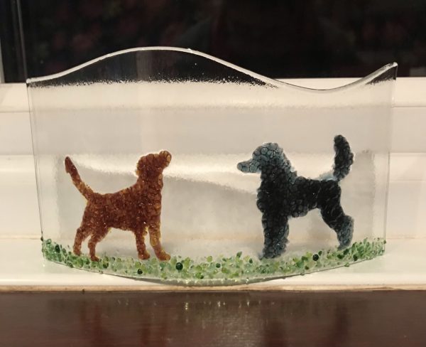 Enamel Dog Silhouette - Image 4