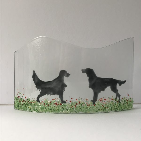 Enamel Dog Silhouette - Image 5