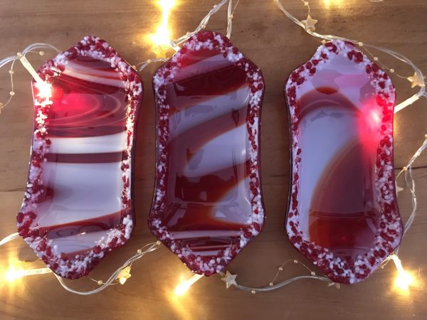 Candy Cane Cookie Dish - Image 5