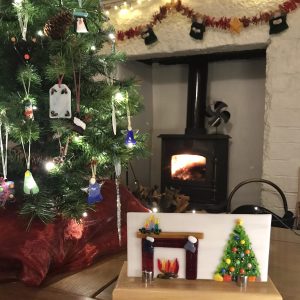 Festive Fireplace