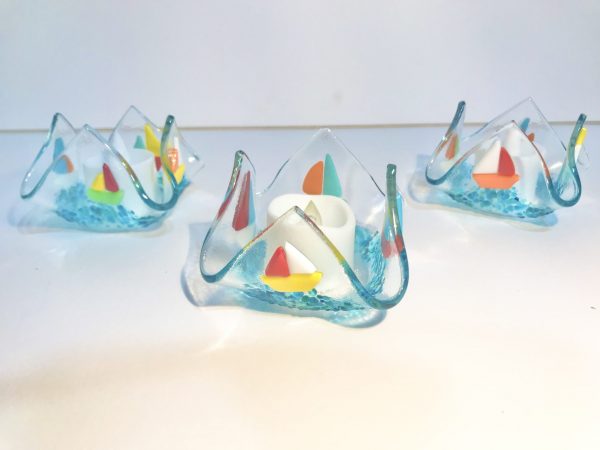 Sailing Boat Candle Holder - Image 4
