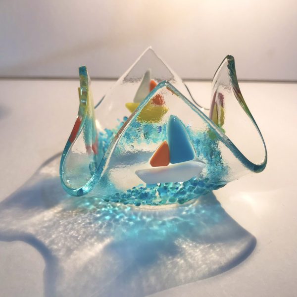 Sailing Boat Candle Holder - Image 6