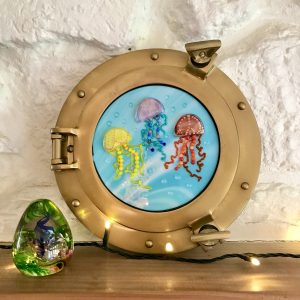 Blooming Jellyfish Porthole